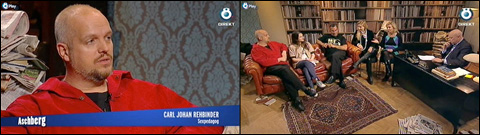 Calle hos Robert Aschberg p&aring; TV8, om RFSU