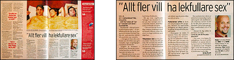 Calle och Cirkus Eros i Aftonbladet