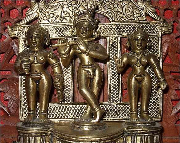 Radha, Krishna & Rukmini